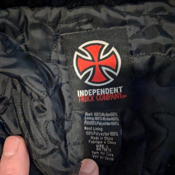 Vintage Independent men's bomber coat..size large.. excellent condition - Picture 5 of 11